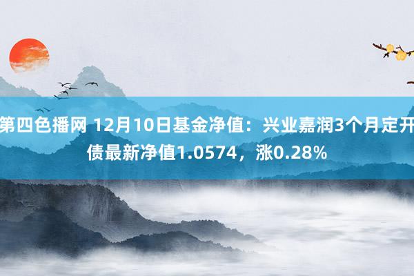 第四色播网 12月10日基金净值：兴业嘉润3个月定开债最新净值1.0574，涨0.28%