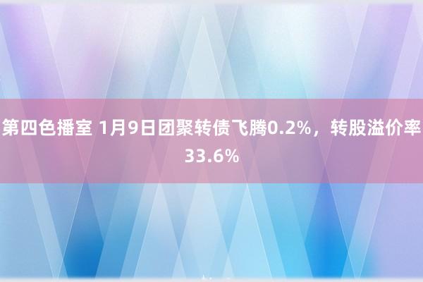 第四色播室 1月9日团聚转债飞腾0.2%，转股溢价率33.6%